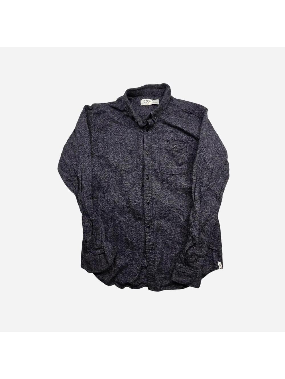 Ezekiel Men's Navy and Blue Shirt